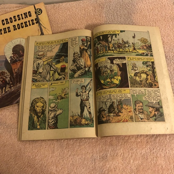 Lot of 2 Vintage Classics Illustrated Special Issue The Rough Rider - Picture 13 of 13